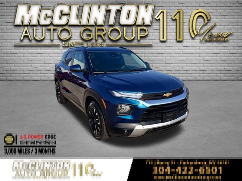 2021 Pacific Blue Metallic Chevrolet Trailblazer LT SUV