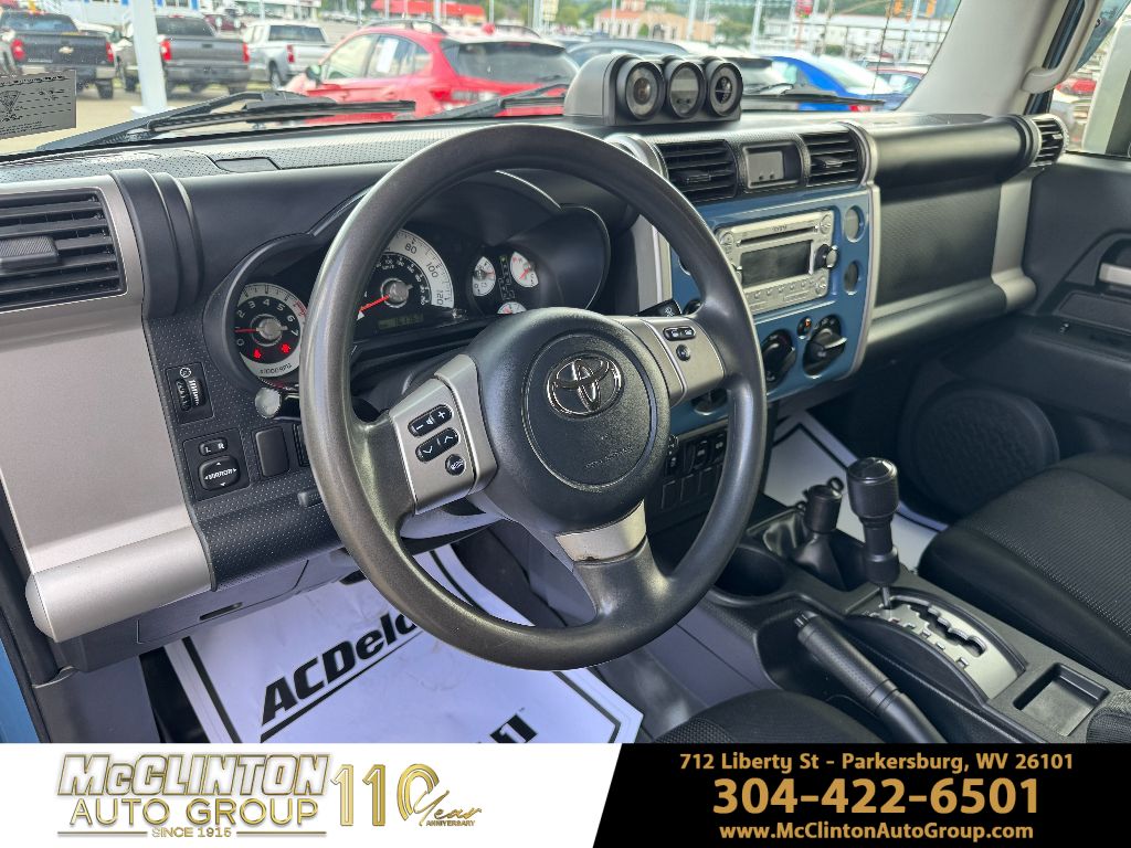 2013 Cavalry Blue Toyota FJ Cruiser Base (A5) 4X4 SUV