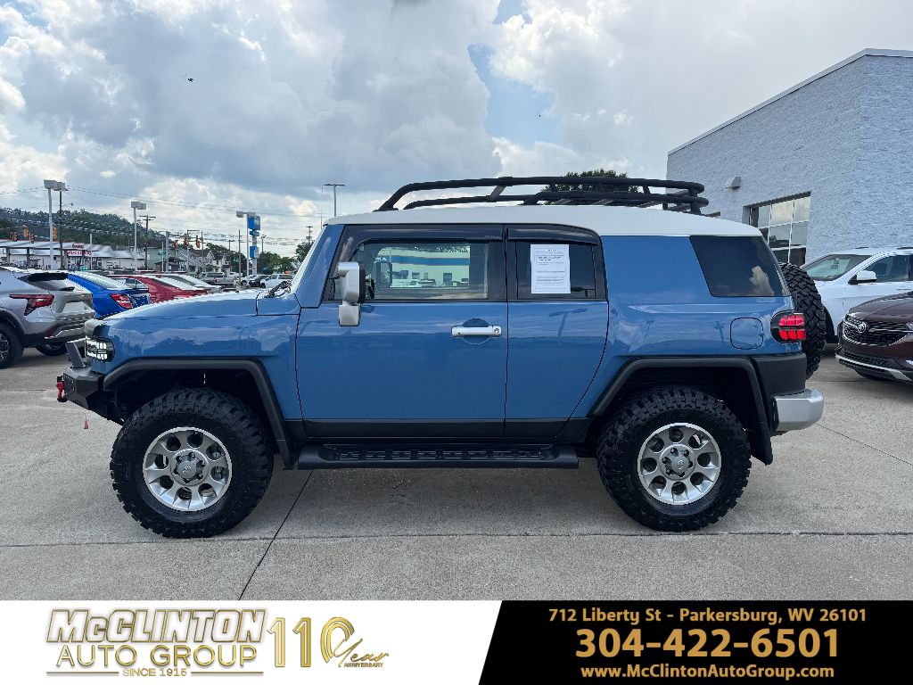 2013 Cavalry Blue Toyota FJ Cruiser Base (A5) 4X4 SUV