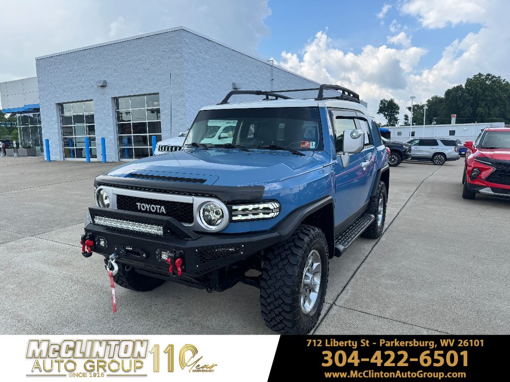 2013 Cavalry Blue Toyota FJ Cruiser Base (A5) 4X4 SUV