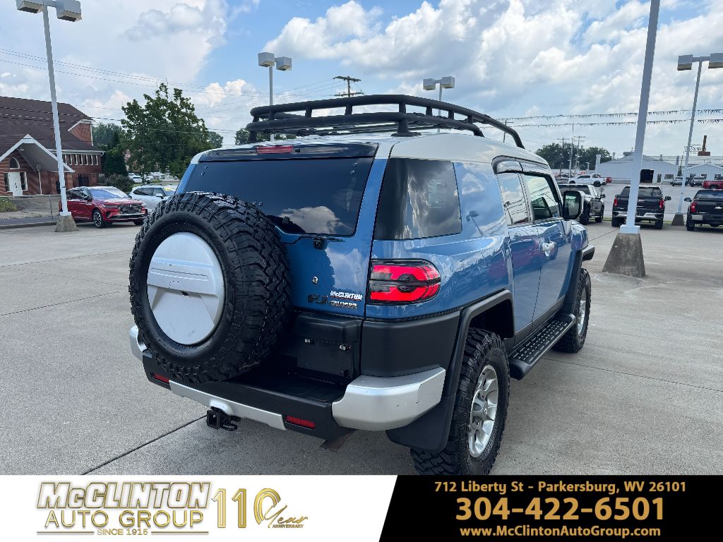 2013 Cavalry Blue Toyota FJ Cruiser Base (A5) 4X4 SUV