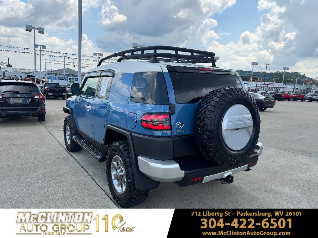2013 Cavalry Blue Toyota FJ Cruiser Base (A5) 4X4 SUV