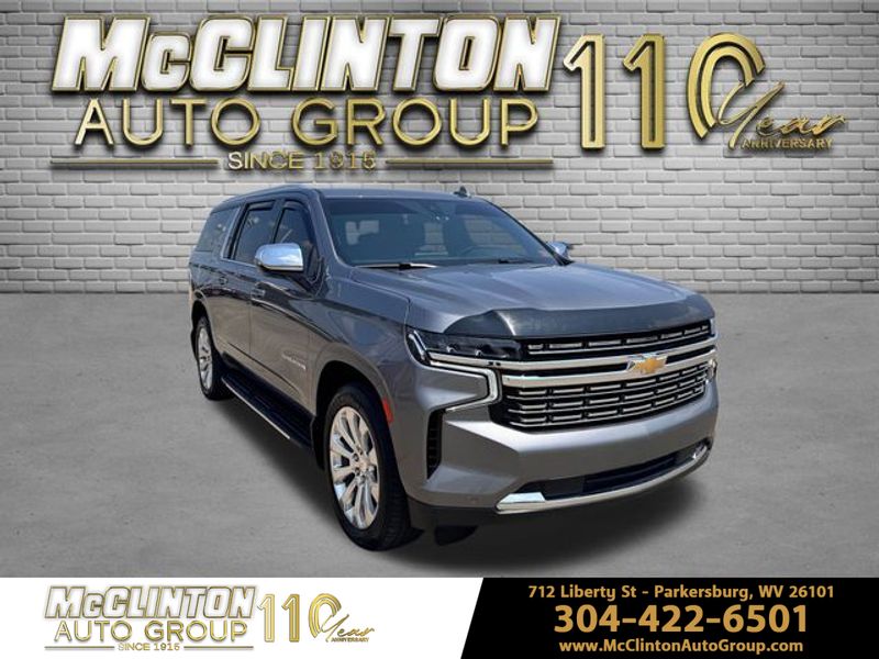 2021 Satin Steel Metallic Chevrolet Suburban Premier SUV