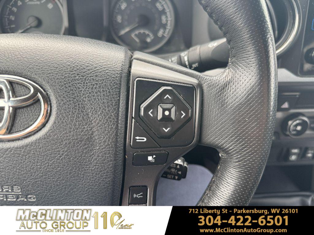 2018 Midnight Black Metallic Toyota Tacoma TRD Sport 4X4 Truck