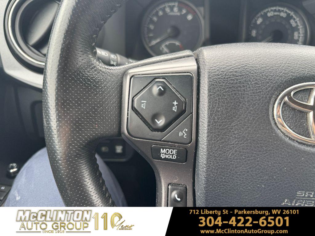 2018 Midnight Black Metallic Toyota Tacoma TRD Sport 4X4 Truck