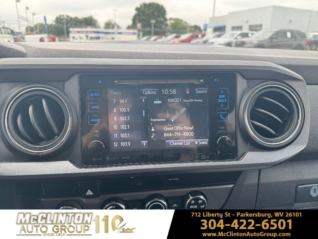 2018 Midnight Black Metallic Toyota Tacoma TRD Sport 4X4 Truck