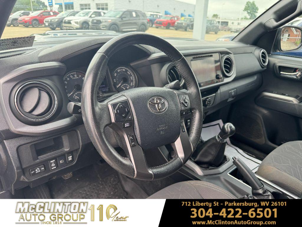 2018 Midnight Black Metallic Toyota Tacoma TRD Sport 4X4 Truck