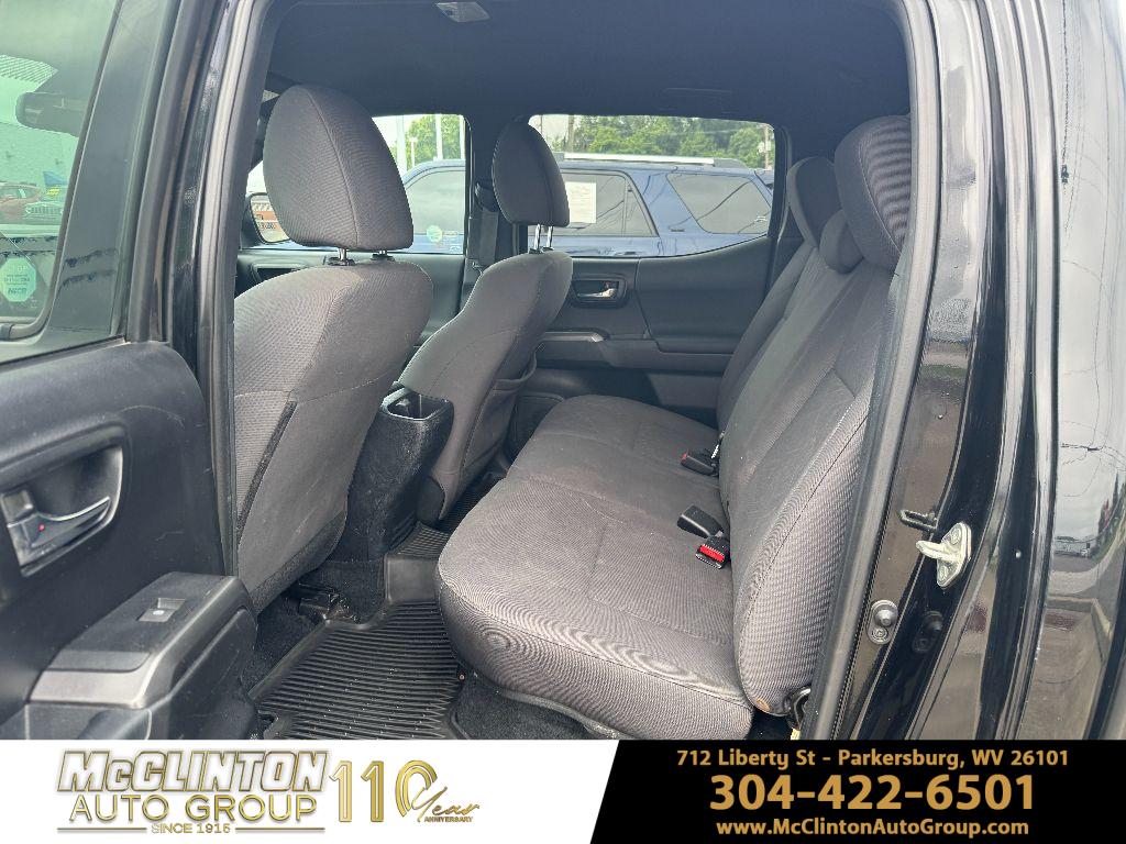 2018 Midnight Black Metallic Toyota Tacoma TRD Sport 4X4 Truck
