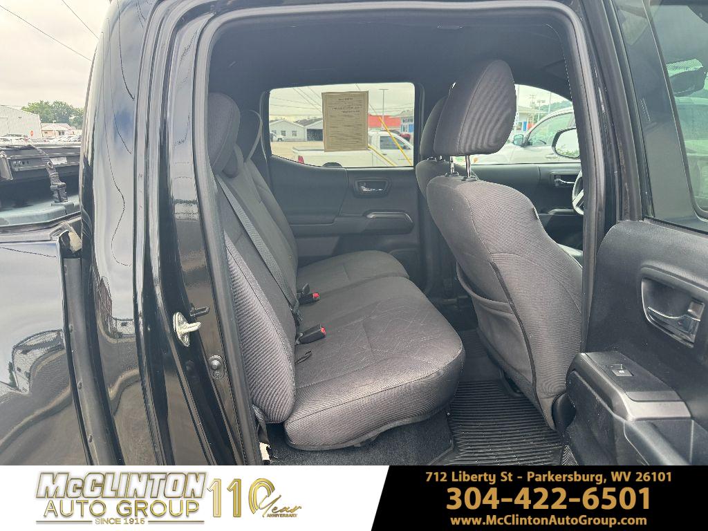 2018 Midnight Black Metallic Toyota Tacoma TRD Sport 4X4 Truck