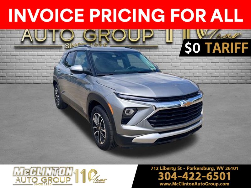 2025 Sterling Gray Metallic Chevrolet Trailblazer LT SUV