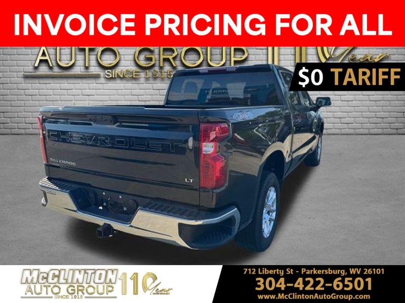 2025 Black Chevrolet Silverado 1500 LT 4X4 Truck