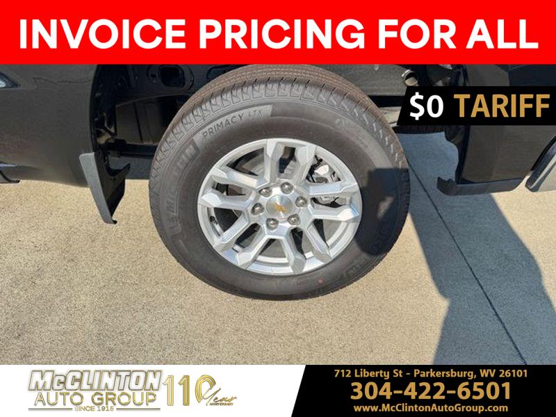 2025 Black Chevrolet Silverado 1500 LT 4X4 Truck
