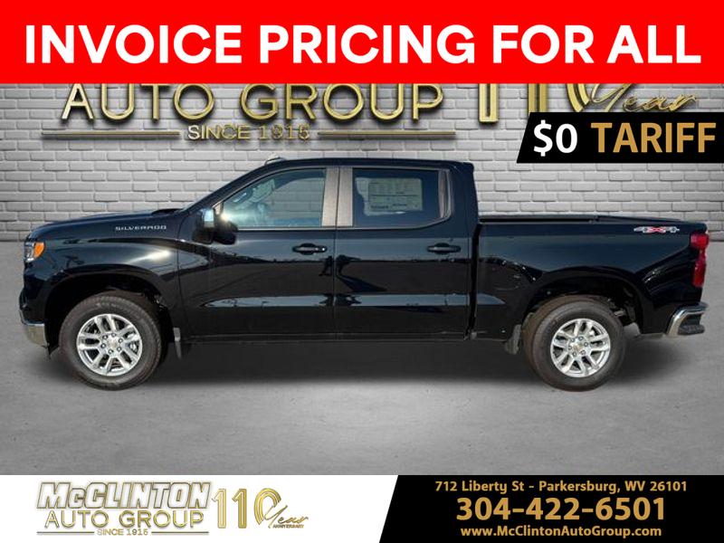 2025 Black Chevrolet Silverado 1500 LT 4X4 Truck