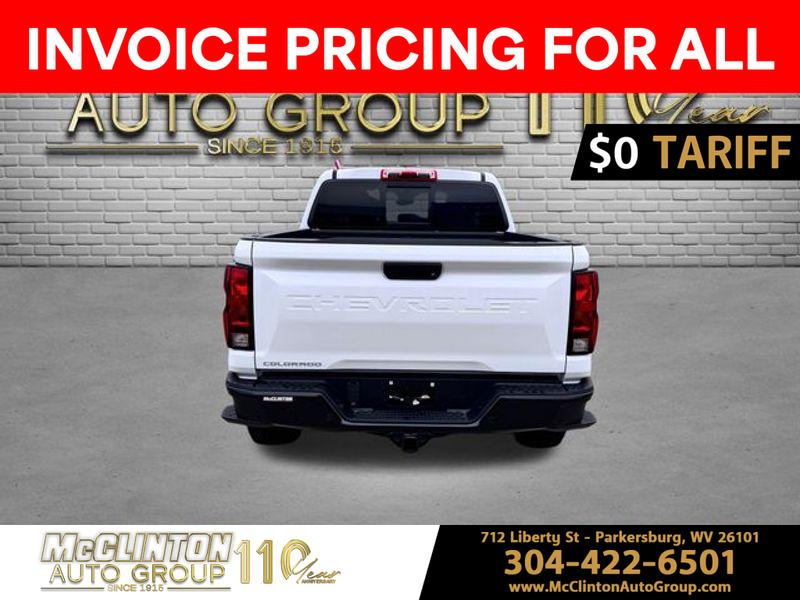 2025 Summit White Chevrolet Colorado 4WD Trail Boss 4X4 Truck
