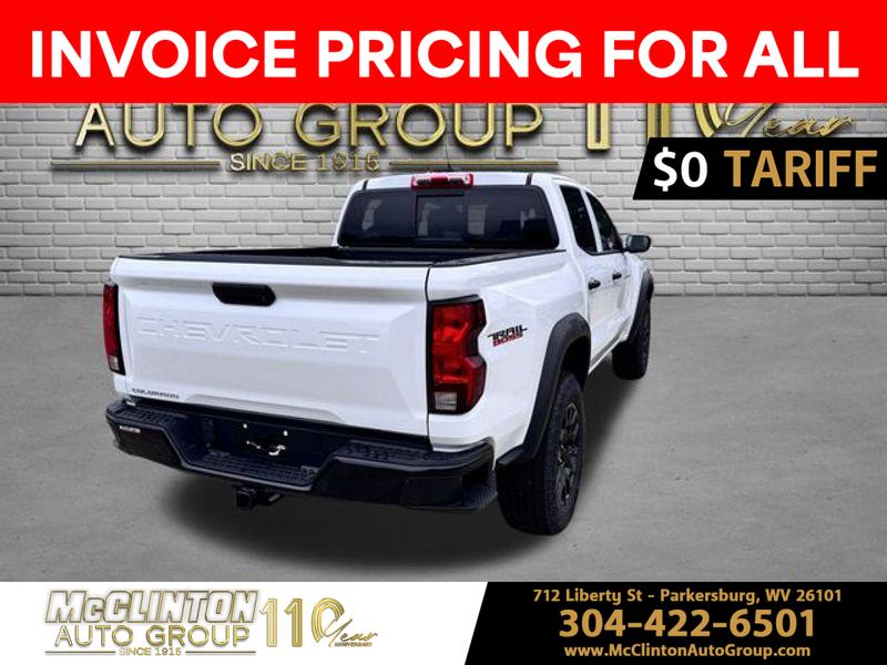 2025 Summit White Chevrolet Colorado 4WD Trail Boss 4X4 Truck
