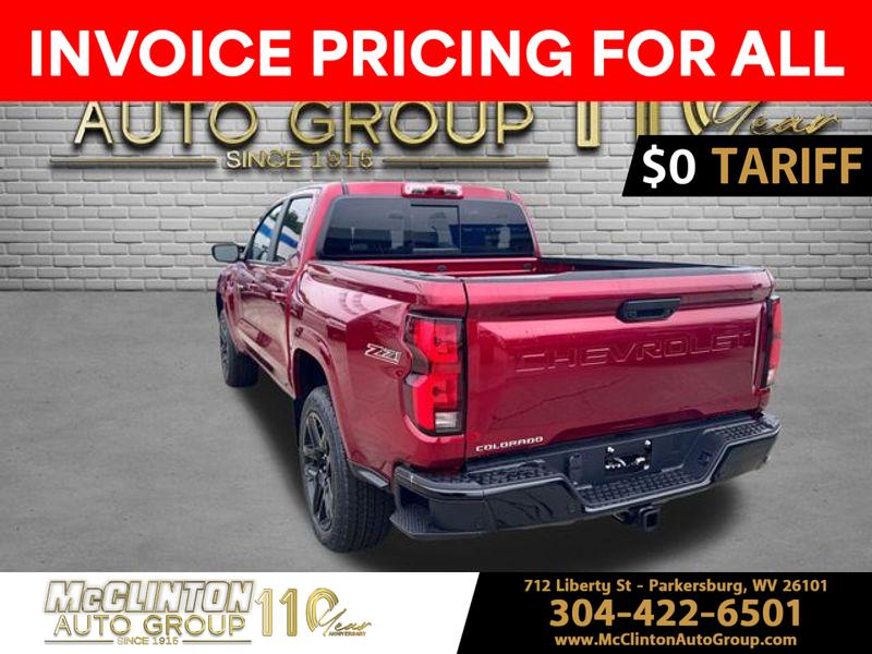 2025 Radiant Red Tintcoat Chevrolet Colorado 4WD Z71 4X4 Truck