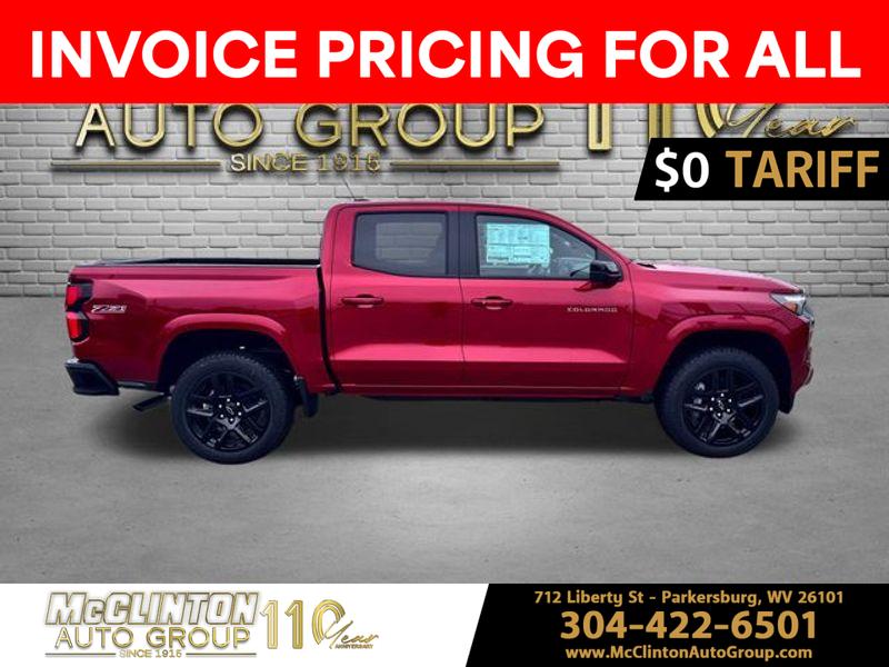 2025 Radiant Red Tintcoat Chevrolet Colorado 4WD Z71 4X4 Truck