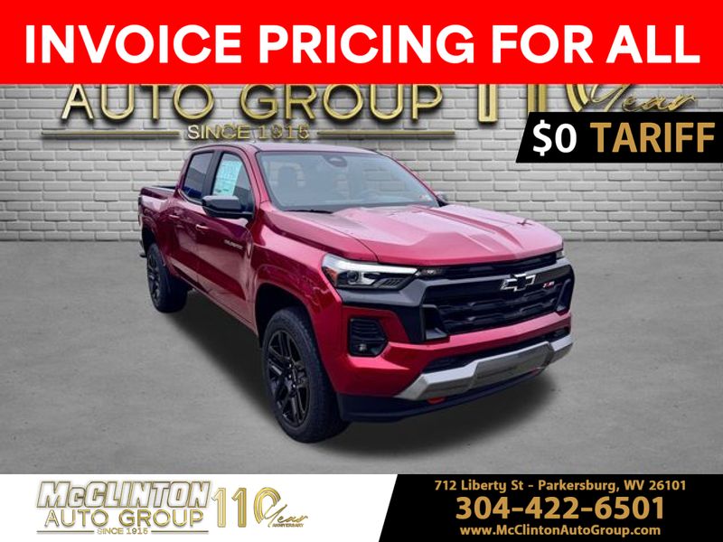 2025 Radiant Red Tintcoat Chevrolet Colorado 4WD Z71 4X4 Truck
