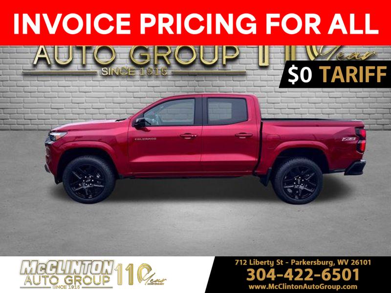 2025 Radiant Red Tintcoat Chevrolet Colorado 4WD Z71 4X4 Truck