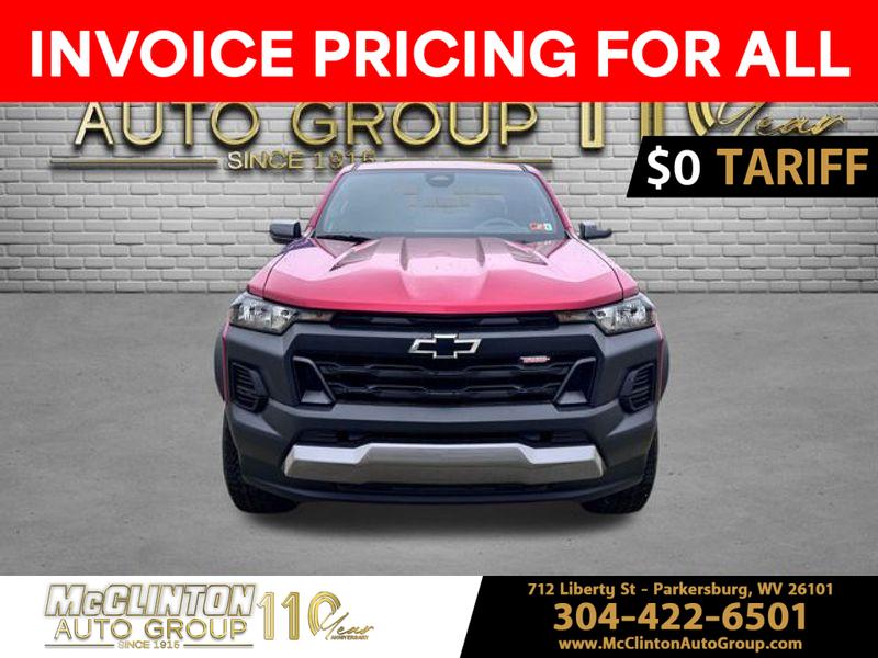 2025 Radiant Red Tintcoat Chevrolet Colorado 4WD Trail Boss 4X4 Truck
