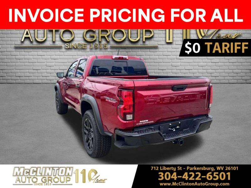 2025 Radiant Red Tintcoat Chevrolet Colorado 4WD Trail Boss 4X4 Truck