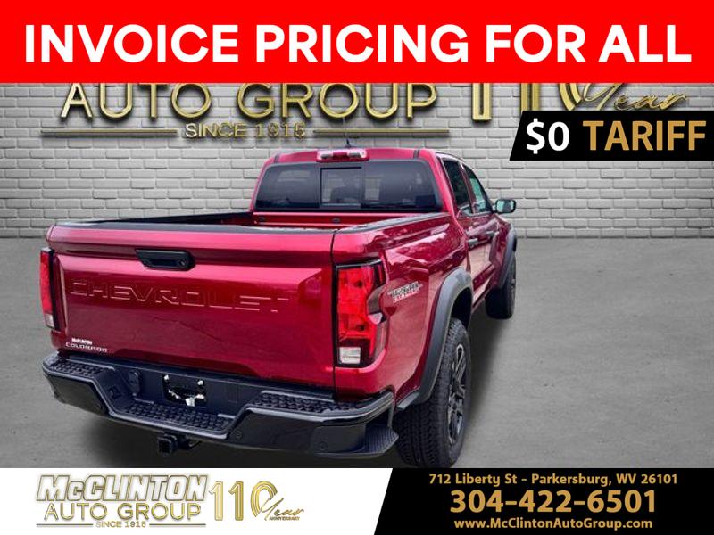 2025 Radiant Red Tintcoat Chevrolet Colorado 4WD Trail Boss 4X4 Truck