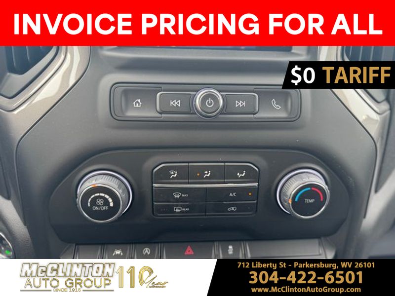 2025 Summit White Chevrolet Silverado 1500 Work Truck 4X4 Truck