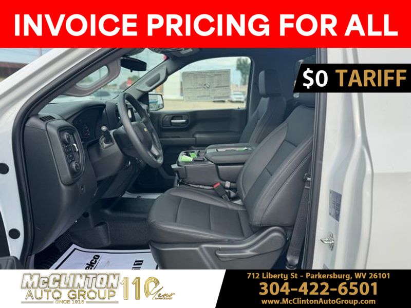 2025 Summit White Chevrolet Silverado 1500 Work Truck 4X4 Truck