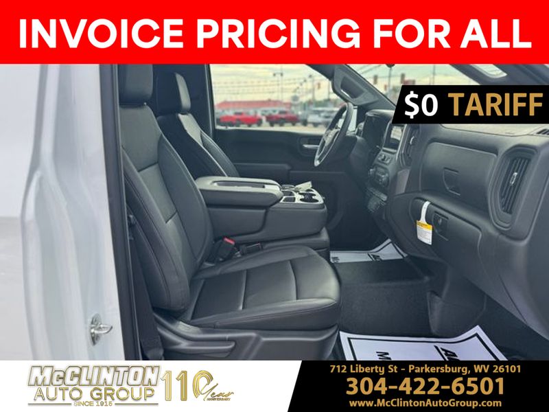 2025 Summit White Chevrolet Silverado 1500 Work Truck 4X4 Truck
