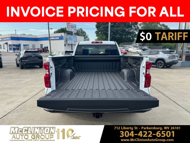 2025 Summit White Chevrolet Silverado 1500 Work Truck 4X4 Truck