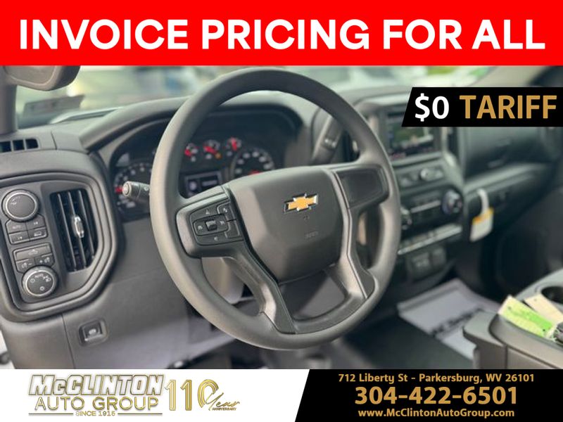 2025 Summit White Chevrolet Silverado 1500 Work Truck 4X4 Truck