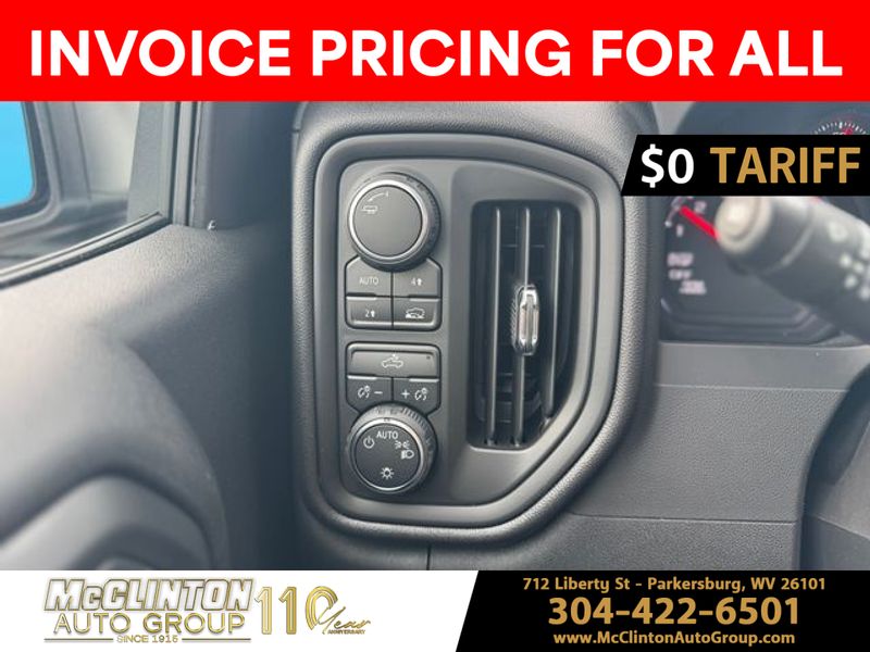 2025 Summit White Chevrolet Silverado 1500 Work Truck 4X4 Truck