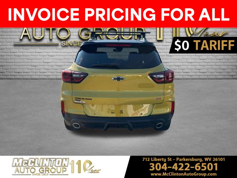 2025 Nitro Yellow Metallic Chevrolet Trailblazer RS AWD SUV