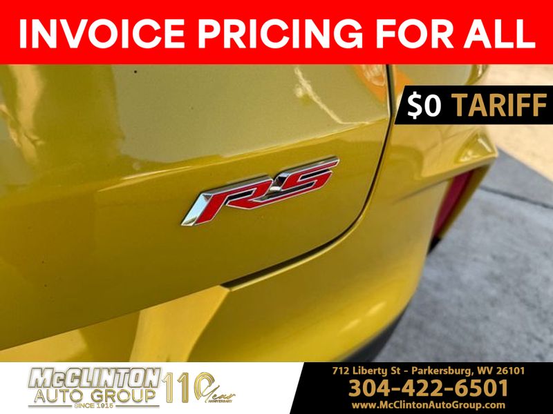 2025 Nitro Yellow Metallic Chevrolet Trailblazer RS AWD SUV