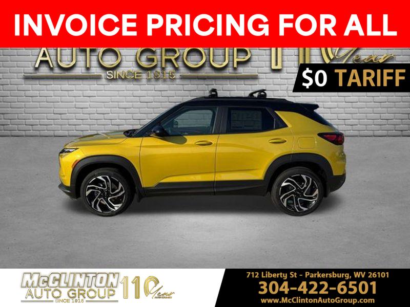 2025 Nitro Yellow Metallic Chevrolet Trailblazer RS AWD SUV