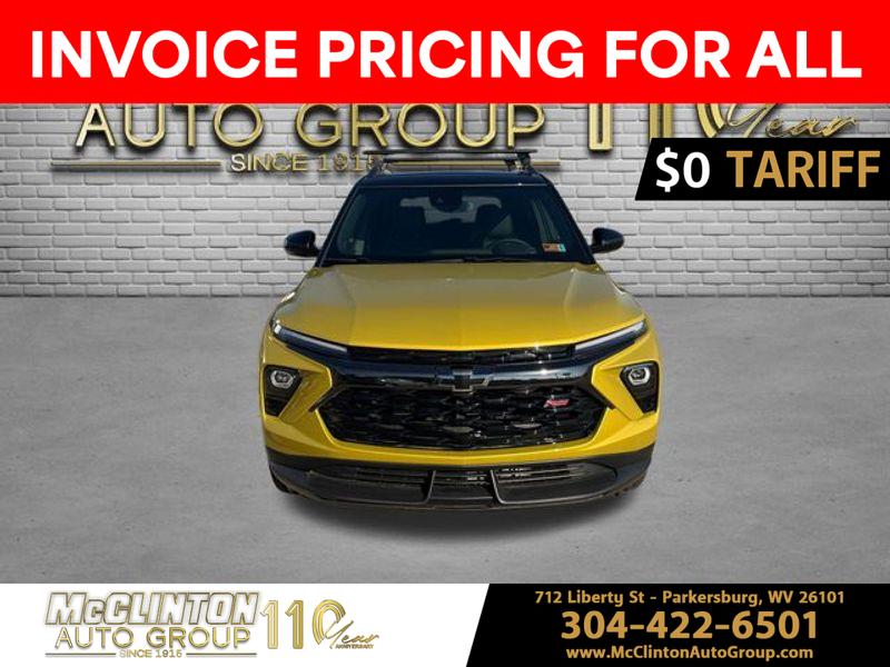 2025 Nitro Yellow Metallic Chevrolet Trailblazer RS AWD SUV