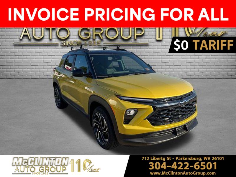 2025 Nitro Yellow Metallic Chevrolet Trailblazer RS SUV