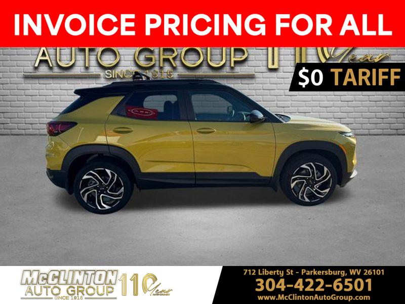 2025 Nitro Yellow Metallic Chevrolet Trailblazer RS AWD SUV