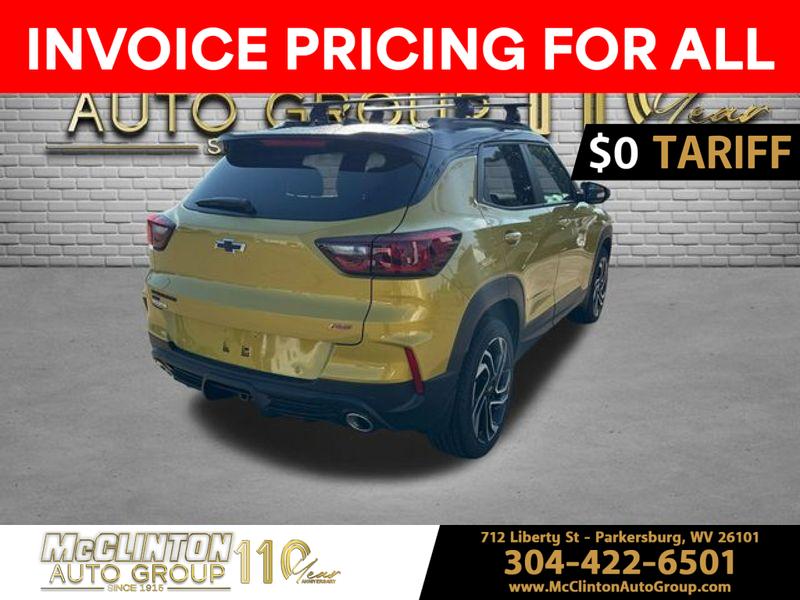 2025 Nitro Yellow Metallic Chevrolet Trailblazer RS AWD SUV