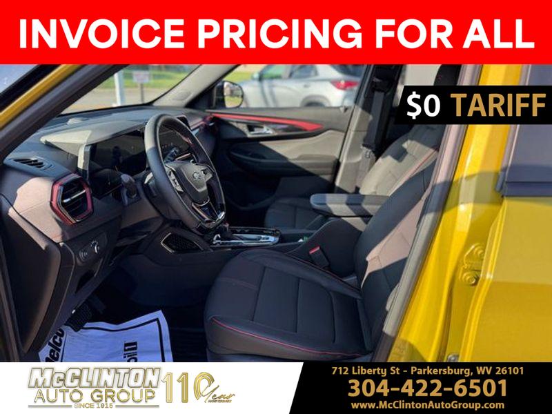 2025 Nitro Yellow Metallic Chevrolet Trailblazer RS AWD SUV