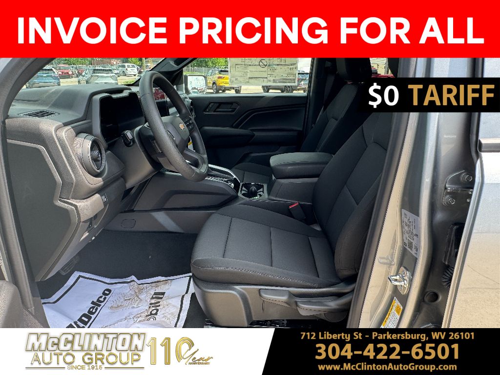 2025 Sterling Gray Metallic Chevrolet Colorado 4WD Work Truck 4X4 Truck