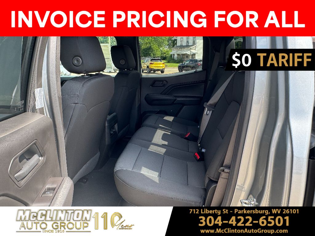 2025 Sterling Gray Metallic Chevrolet Colorado 4WD Work Truck 4X4 Truck