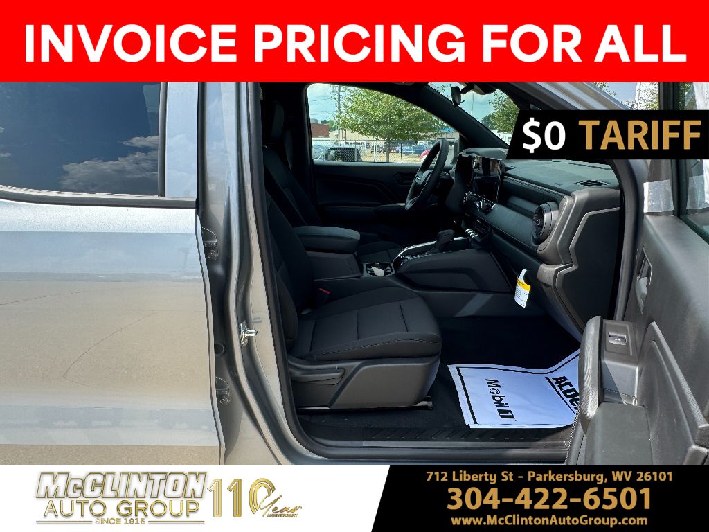 2025 Sterling Gray Metallic Chevrolet Colorado 4WD Work Truck 4X4 Truck