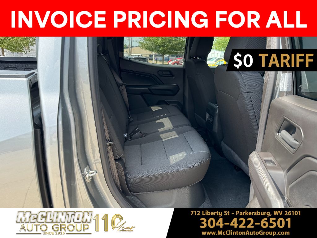 2025 Sterling Gray Metallic Chevrolet Colorado 4WD Work Truck 4X4 Truck
