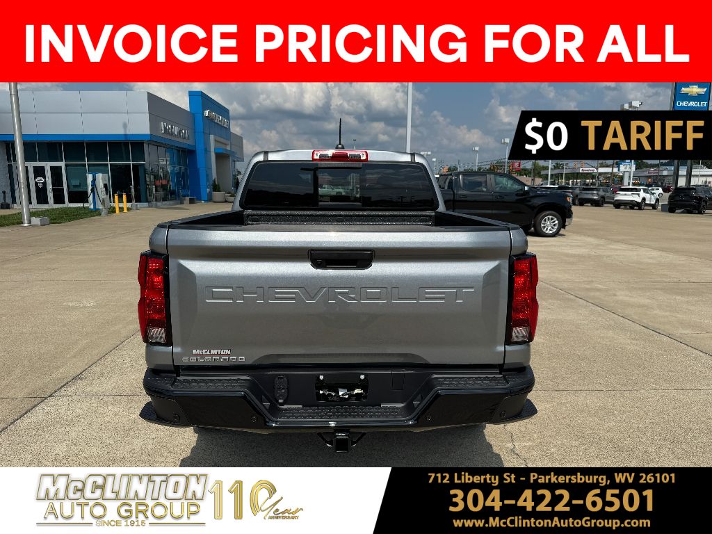 2025 Sterling Gray Metallic Chevrolet Colorado 4WD Work Truck 4X4 Truck