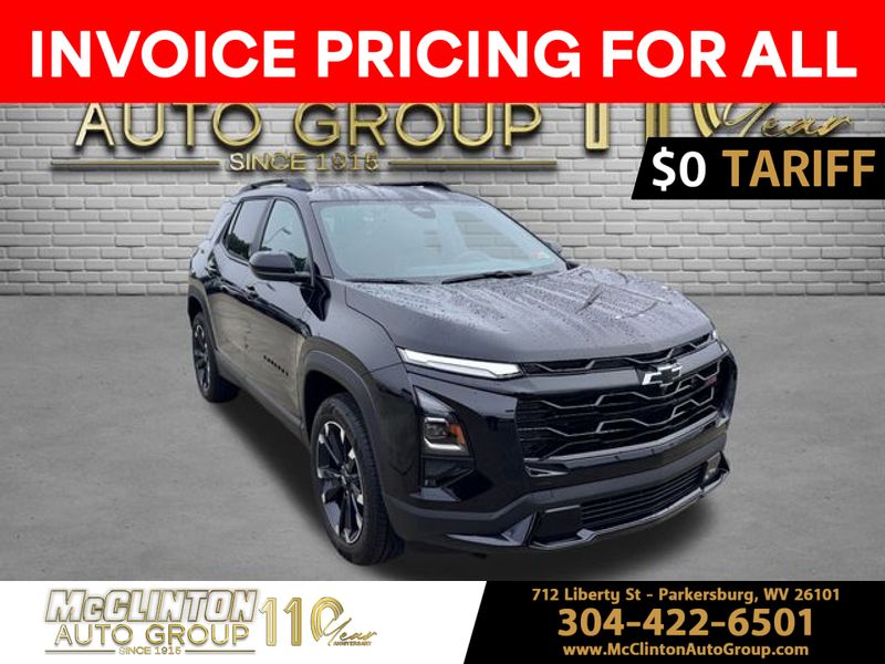 2026 Mosaic Black Metallic Chevrolet Equinox AWD RS SUV