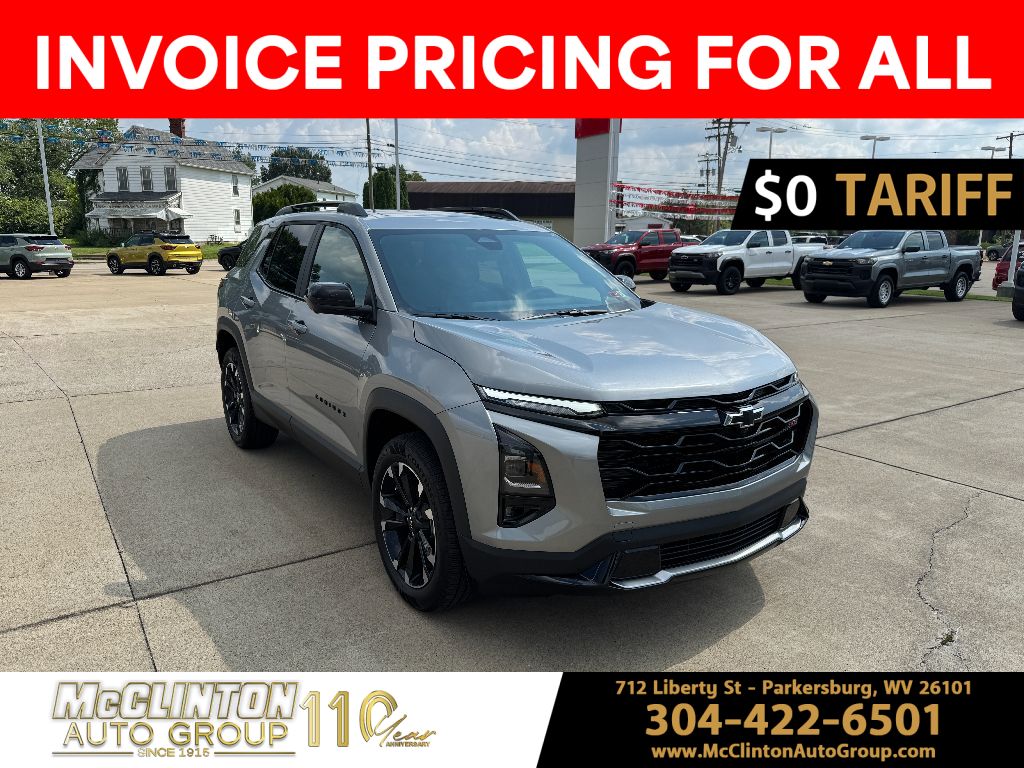 2026 Sterling Gray Metallic Chevrolet Equinox AWD RS SUV