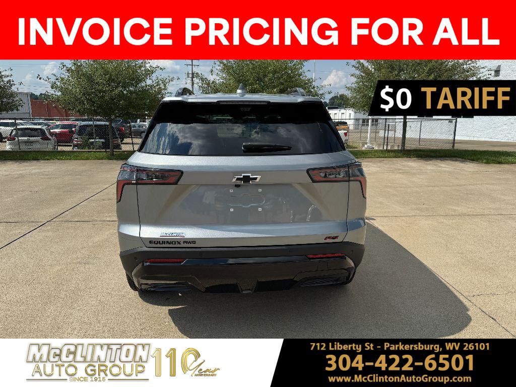 2026 Sterling Gray Metallic Chevrolet Equinox AWD RS AWD SUV