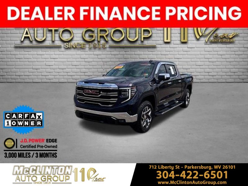 2022 Titanium Rush Metallic GMC Sierra 1500 SLT 4X4 Truck