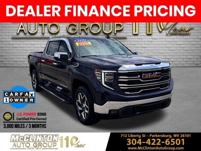 2022 Titanium Rush Metallic GMC Sierra 1500 SLT 4X4 Truck